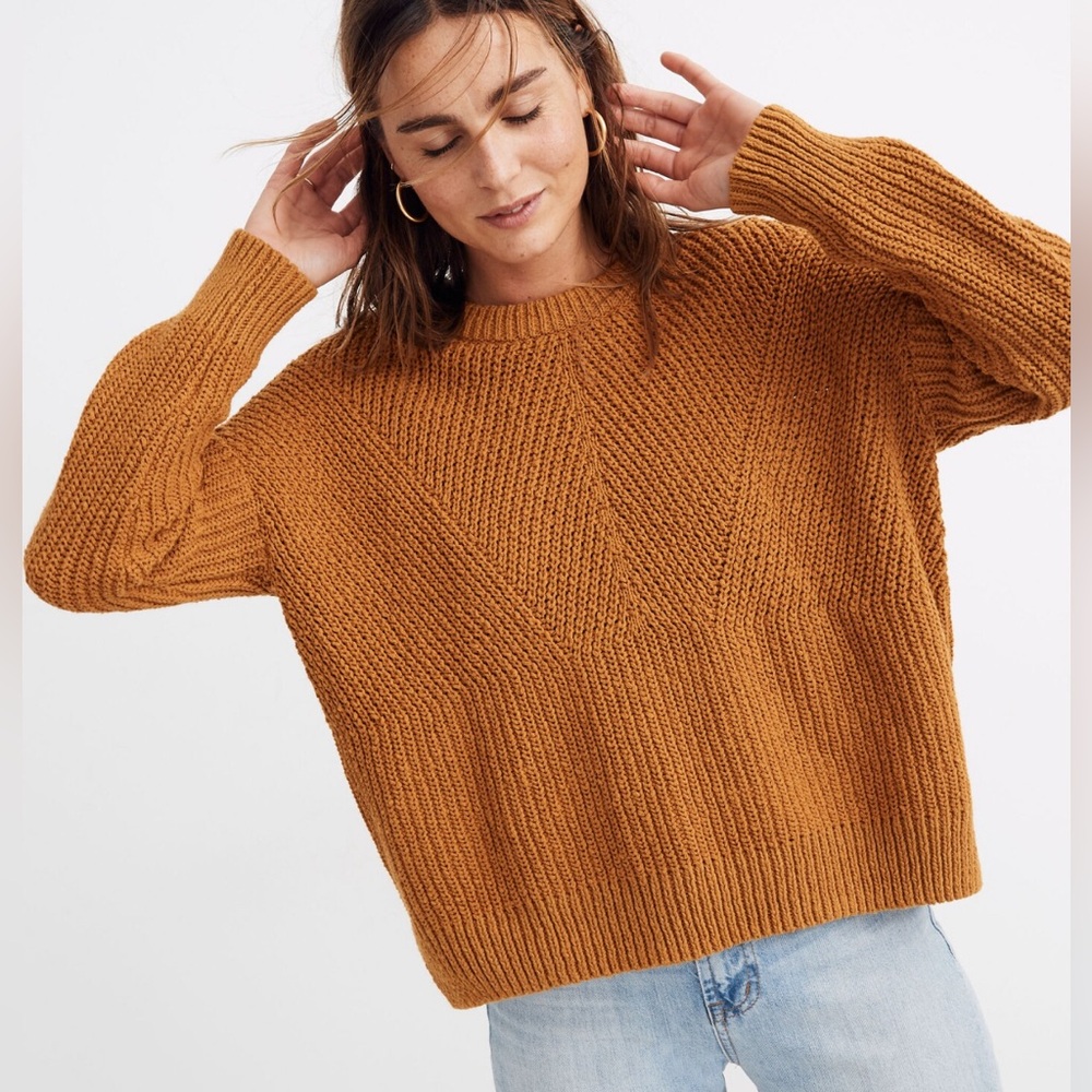 Women's Knit Sweater in Tan